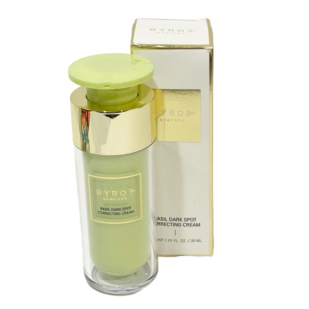 BYROE Basil Dark Spot Correcting Cream 1.01oz/30mL Full Size Skincare NEW in Box